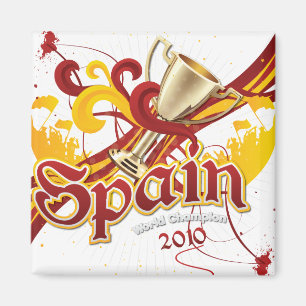 Spanien-Weltmeisterschaft 2010 Magnet