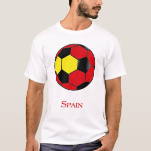 Spanien-Weltmeisterschaft-Fußball-T - Shirt