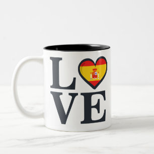 Spanien Zweifarbige Tasse