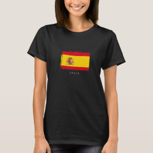 Spanienflagge Spanischer Fußball Ibiza balearische T-Shirt