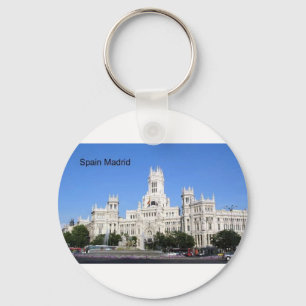 Spaniens, Madrid Rathaus Plaza de Cibeles (St.K) Schlüsselanhänger