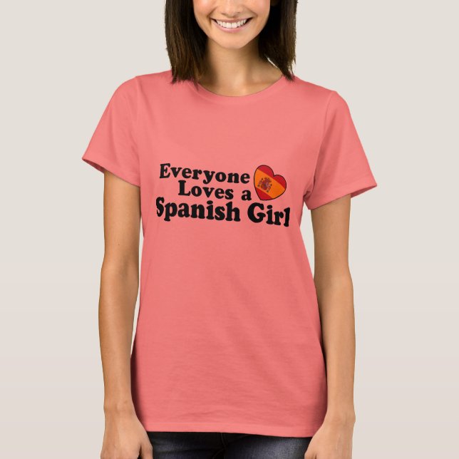 Spanierin T-Shirt (Vorderseite)