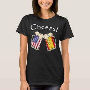 Spanisch American Patriot Grown Country Cheer T-Shirt