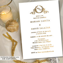Spanisch Eleganter Goldschmied in einer Hochzeit