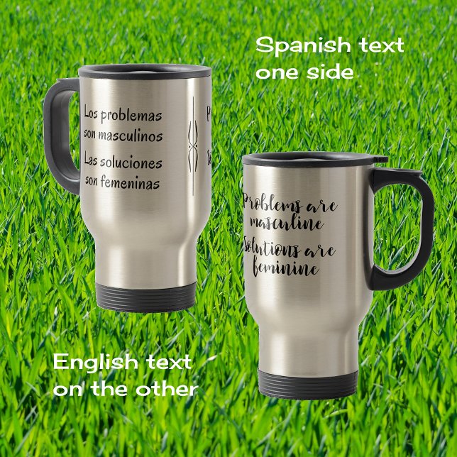 Spanisch Englisch Zitat Reisebecher (Von Creator hochgeladen)
