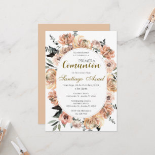 Spanisch erster Kommune Einladung