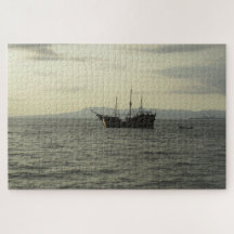 Spanisch Galleon Piraten-Schiffspuzzlespiel