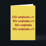 ***SPANISCH*** GEBURTSTAG LIG TO "YOUR FRIEND" KARTE<br><div class="desc">SENDEN SIE DIESES ***SPANISCHE GEBURTSTAG SONG*** AN IHREN **ITALIENISCHEN FREUND** UND SETZEN SIE EIN RIESIGES LÄCHELN AUF SEIN GESICHT.</div>