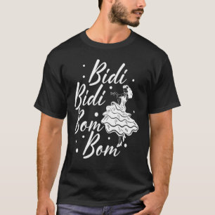 Spanisch Latina Mexikanischer Cumbia Dance Bidi Bi T-Shirt