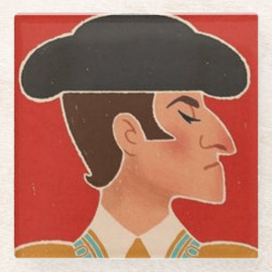 Spanisch Matador Spanien Glasuntersetzer