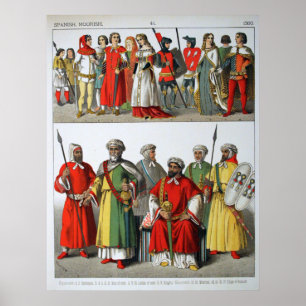 Spanisch, maurisch poster