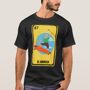 Spanisch-mexikanisches Bingogeschenk für Abuelo - T-Shirt