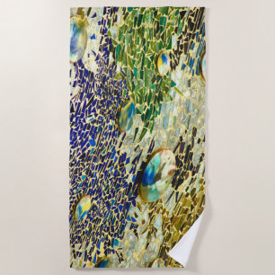 Spanisch-Mosaik Strandtuch
