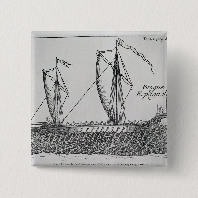 Spanisch Ship Button (Vorderseite)