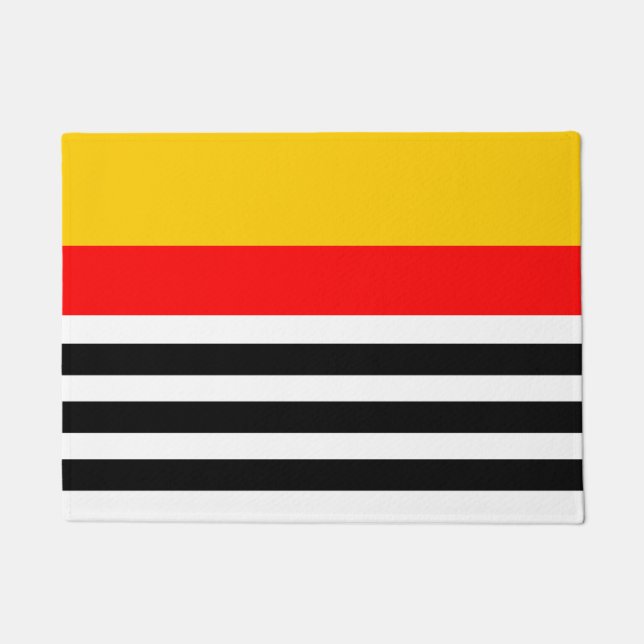 Spanisch Stripe Classic Türmchen Fußmatte (Vorderseite)