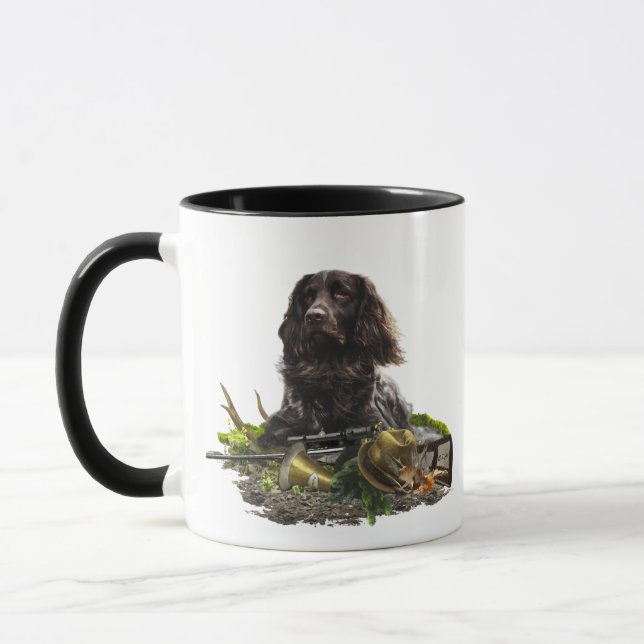 Spanisch, Wachtelhund Tasse (Links)