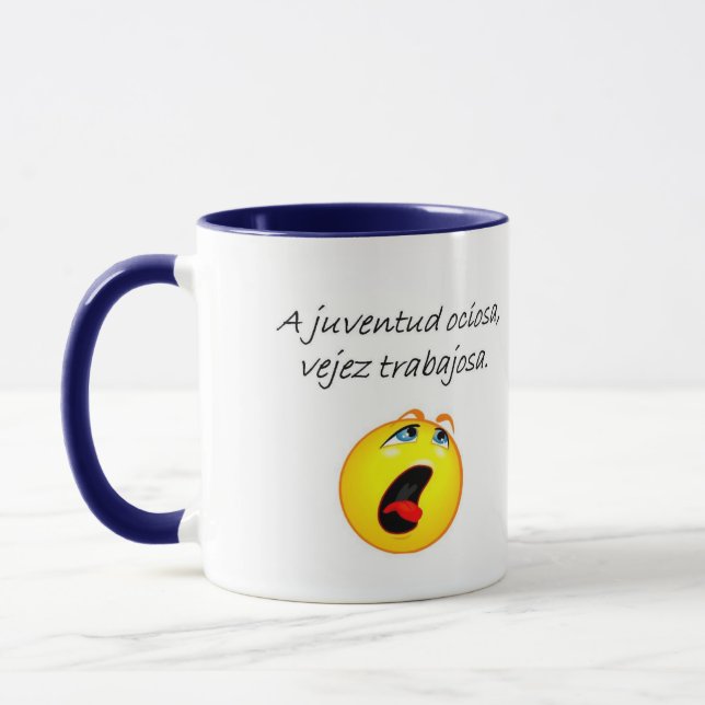 Spanisch-Zitate Tasse (Links)