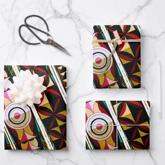 Spanische Architektur Geschenkpapier Set (Vorderseite)