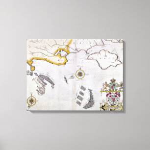 SPANISCHE ARMADA, 1588 2 LEINWANDDRUCK