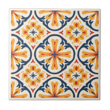 Spanische Azulejos-Keramiken
