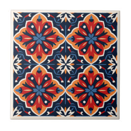 Spanische Azulejos-Keramiken Fliese
