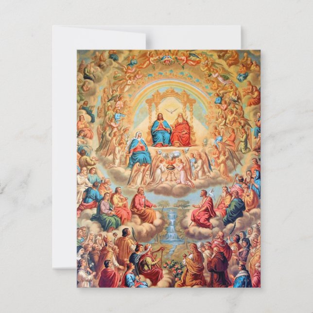 Spanische Beerdigung Beileid Heilige Karte Vielen  (Vorderseite)