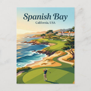 Spanische Bucht USA Postkarte