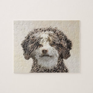 Spanische Dog Malerei - Niedliche Original Hunde K