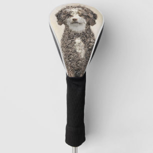 Spanische Dog Malerei - Niedliche Original Hunde K Golf Headcover