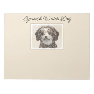 Spanische Dog Malerei - Niedliche Original Hunde K Notizblock