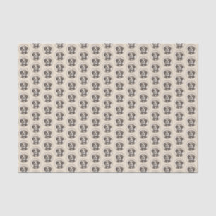 Spanische Dog Malerei - Niedliche Original Hunde K Seidenpapier