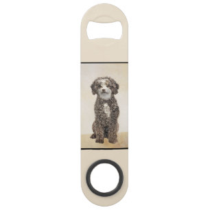 Spanische Dog Malerei - Niedliche Original Hunde K Speed Flaschenöffner