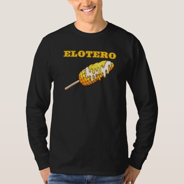 Spanische Elotero-Redewendungen aus mexikanischem  T-Shirt (Vorderseite)