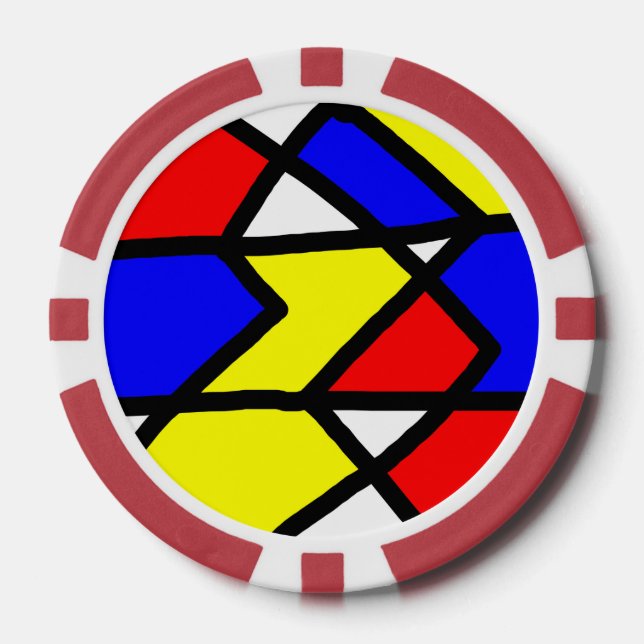 spanische Fantasie Pokerchips (Vorderseite)