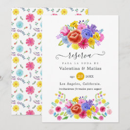 Spanische Fiesta Hochzeit Save The Date