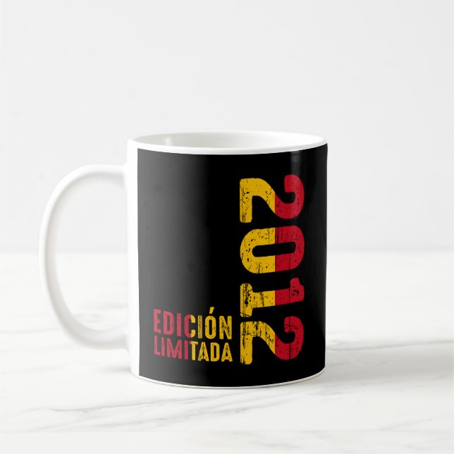 Spanische Flagge 2012 Jahr 2012 2012 Seit 2012 Kaffeetasse (Links)