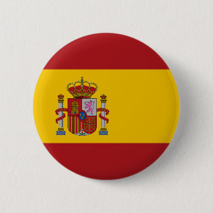 Spanische Flagge Button