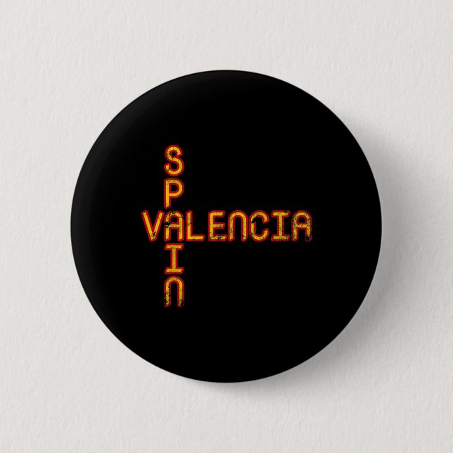 Spanische Flagge  Button (Vorderseite)