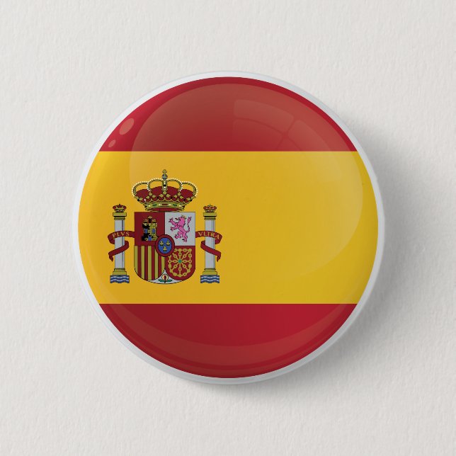 Spanische Flagge Button (Vorderseite)