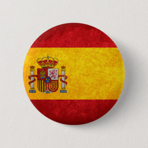 Spanische Flagge Button