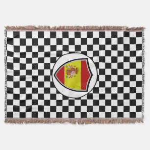 Spanische Flagge Decke