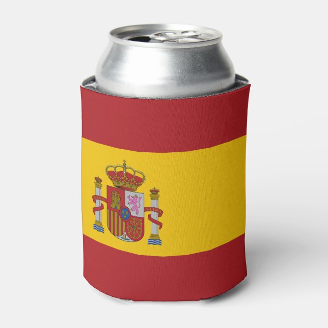 Spanische Flagge Dosenkühler (Kanne Vorderseite)