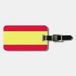 Spanische Flagge Gepäckanhänger