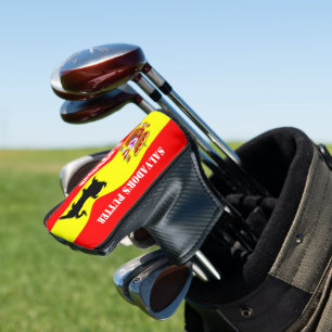 Spanische Flagge Golf Headcover