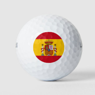 Spanische Flagge Golfball