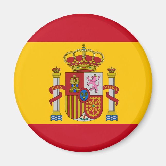 Spanische Flagge Magnet (Vorne)
