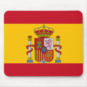 Spanische Flagge Mousepad
