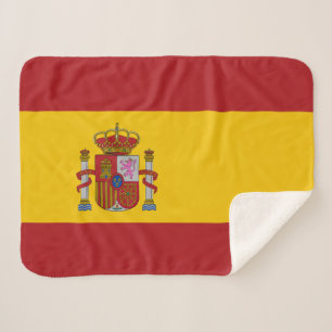 Spanische Flagge Sherpadecke