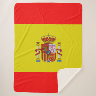 Spanische Flagge Sherpadecke