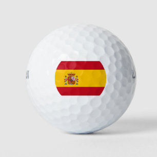 Spanische Flagge (Spanien) Golfball